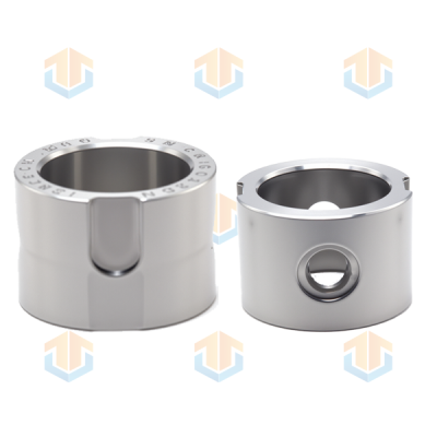 CNC數控車銑復合加工機械零件之定位套筒