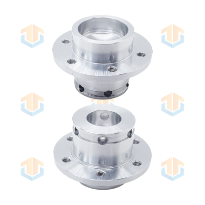 CNC車銑復(fù)合加工之鋁合金鉆孔法蘭